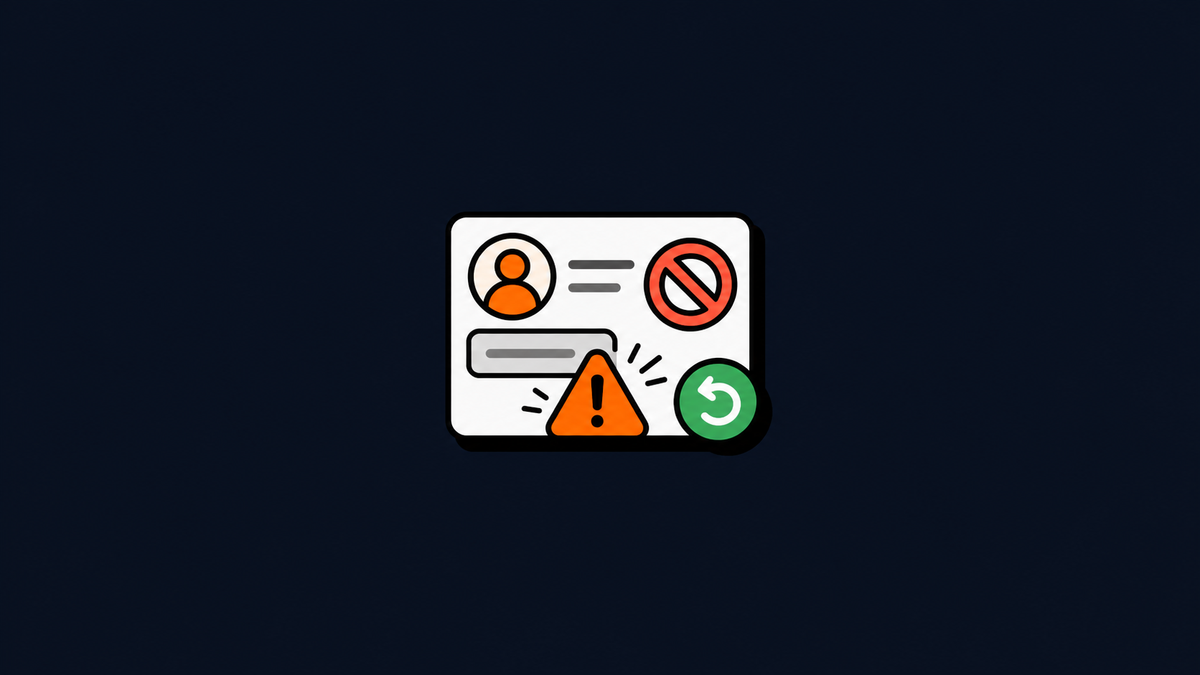 Conceptual illustration of a Reddit account restriction, not an official notice or account-status diagnostic.